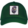 Gorra adulto con parche León Hipster Enfadado