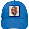 Gorra infantil con parche León Hipster Gorro Azul