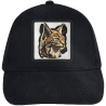 Gorra infantil con parche Lince