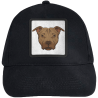 Gorra infantil con parche Pitbull