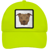 Gorra infantil con parche Pitbull