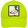 Gorra infantil con parche Pato