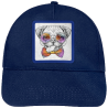 Gorra infantil con parche Pug Hipster