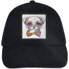 Gorra infantil con parche Pug Hipster