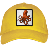 Gorra adulto con parche Pulpo