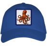 Gorra adulto con parche Pulpo