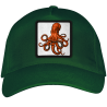 Gorra adulto con parche Pulpo