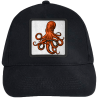 Gorra infantil con parche Pulpo