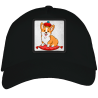 Gorra adulto con parche Rey Corgi