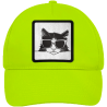 Gorra infantil con parche Silueta Gato Con Gafas