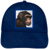 Gorra infantil con parche Simio