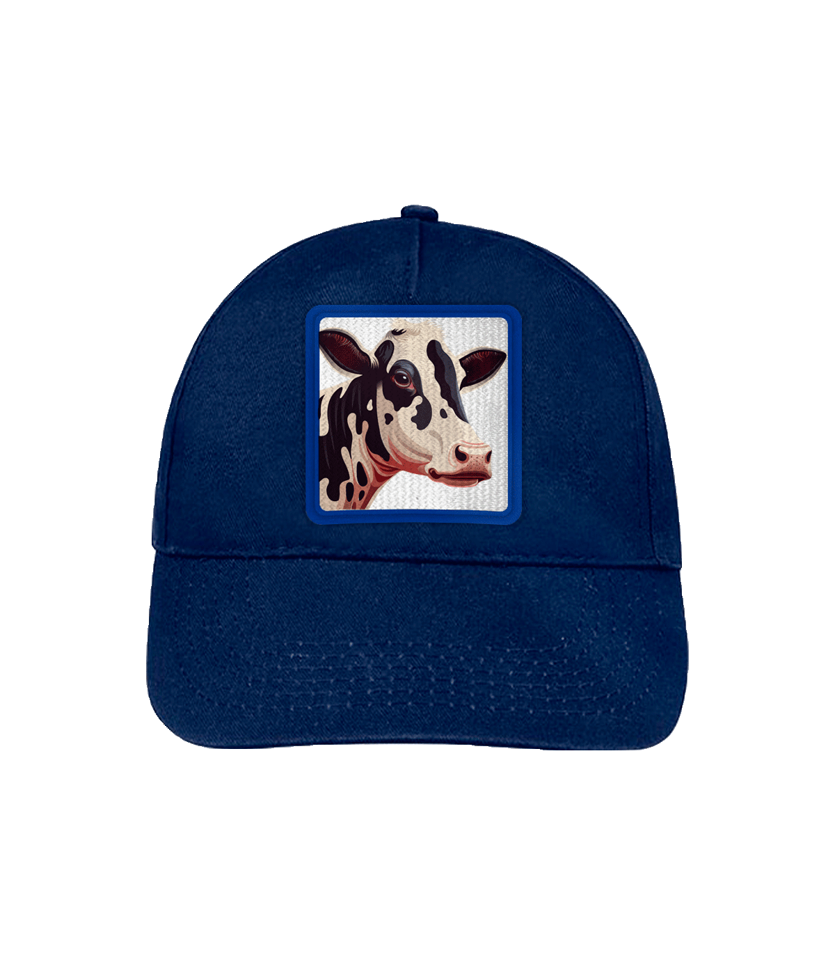 Gorra infantil con parche Vaca