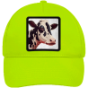 Gorra infantil con parche Vaca