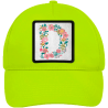 Gorra infantil con parche Letra D