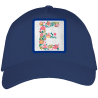 Gorra adulto con parche Letra E