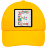 Gorra infantil con parche Letra E