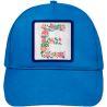 Gorra infantil con parche Letra E