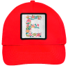 Gorra infantil con parche Letra E