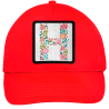 Gorra infantil con parche Letra H