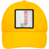 Gorra infantil con parche Letra J