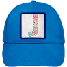 Gorra infantil con parche Letra J