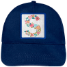 Gorra infantil con parche Letra S