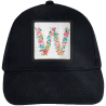 Gorra infantil con parche Letra W