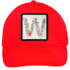 Gorra infantil con parche Letra W