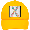 Gorra infantil con parche Letra X