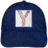 Gorra infantil con parche Letra Y