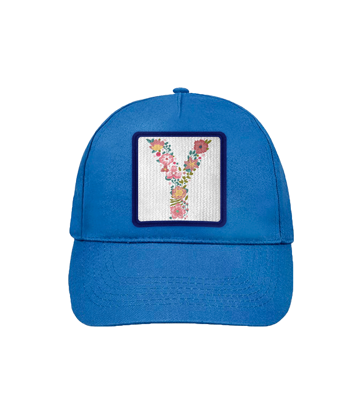 Gorra infantil con parche Letra Y