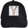 Gorra infantil con parche Letra Y