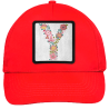 Gorra infantil con parche Letra Y