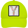 Gorra infantil con parche Letra Y