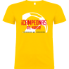 Camiseta algodón unisex Balón Campeonas Del Mundo