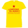 Camiseta poliéster unisex Campeonas Del Mundo 2023