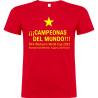 Camiseta algodón unisex Campeonas Del Mundo 2023