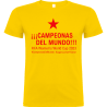 Camiseta algodón unisex Campeonas Del Mundo 2023