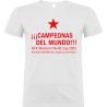 Camiseta algodón unisex Campeonas Del Mundo 2023