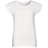 Camiseta mujer cuello ancho personalizada