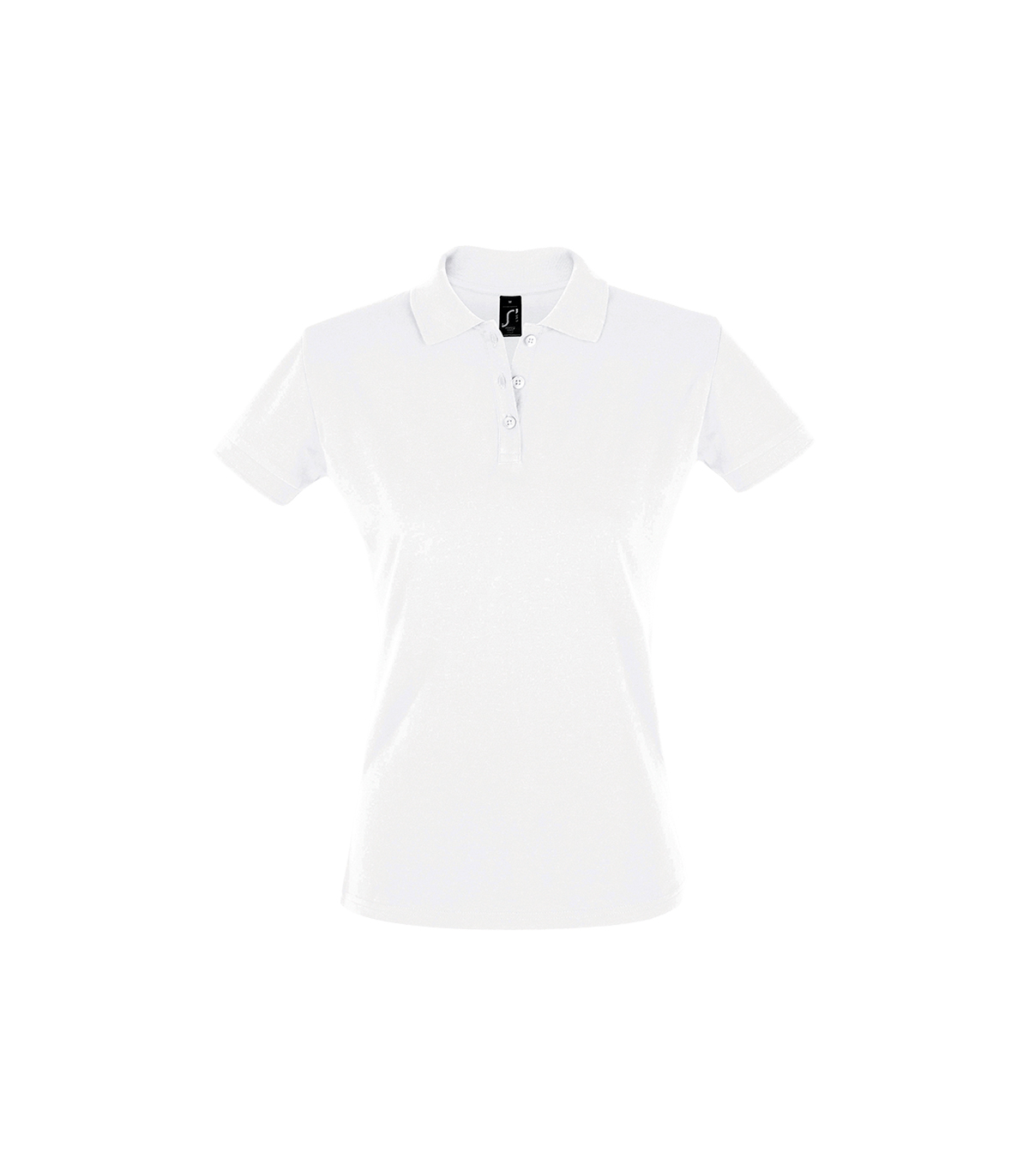 Polo de mujer Sol's PERFECT W blanco