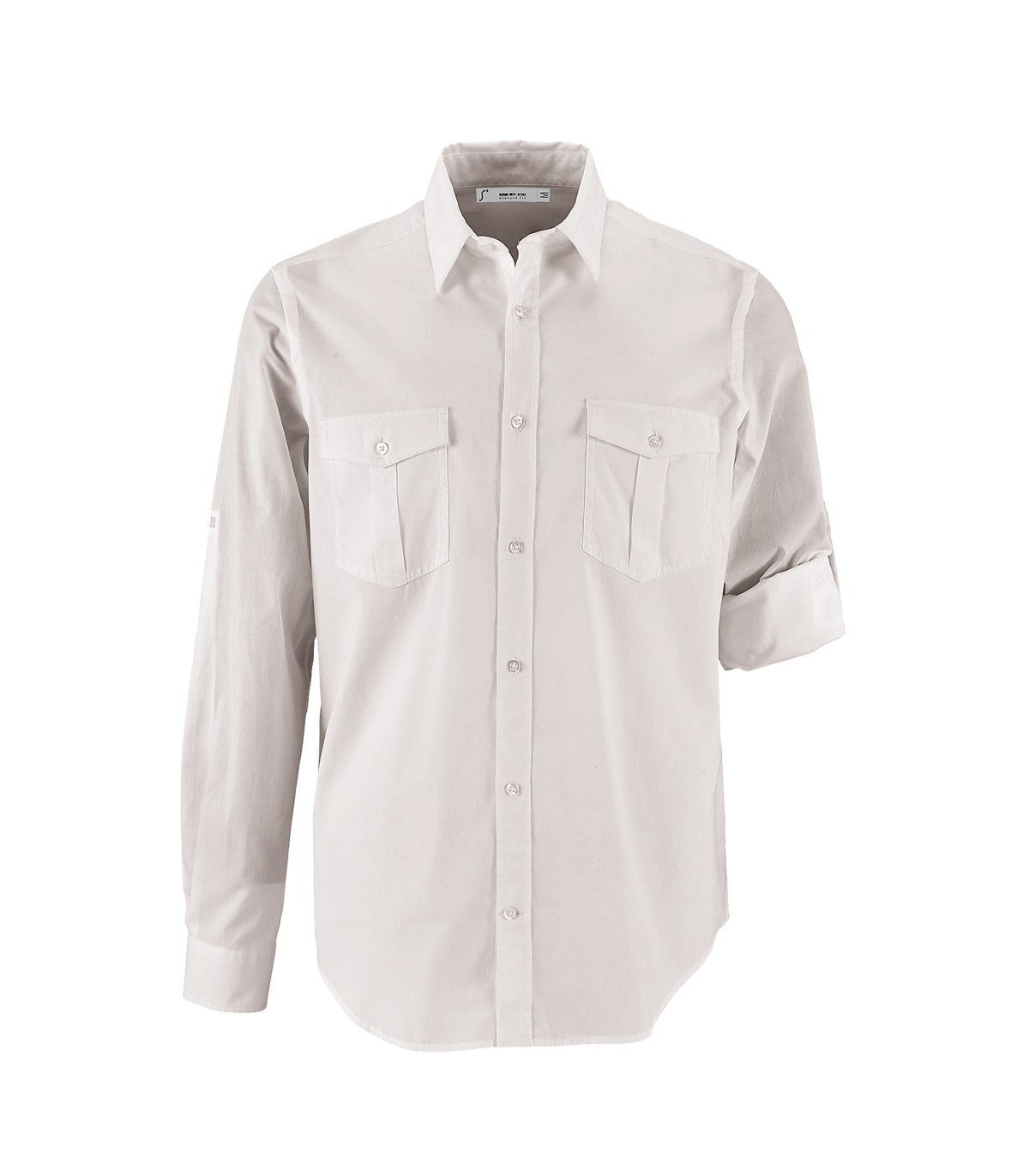 Camisa Sol's BURMA tallas grandes blanca