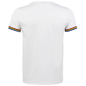 Camiseta Sol's RAINBOW tallas grandes blanca