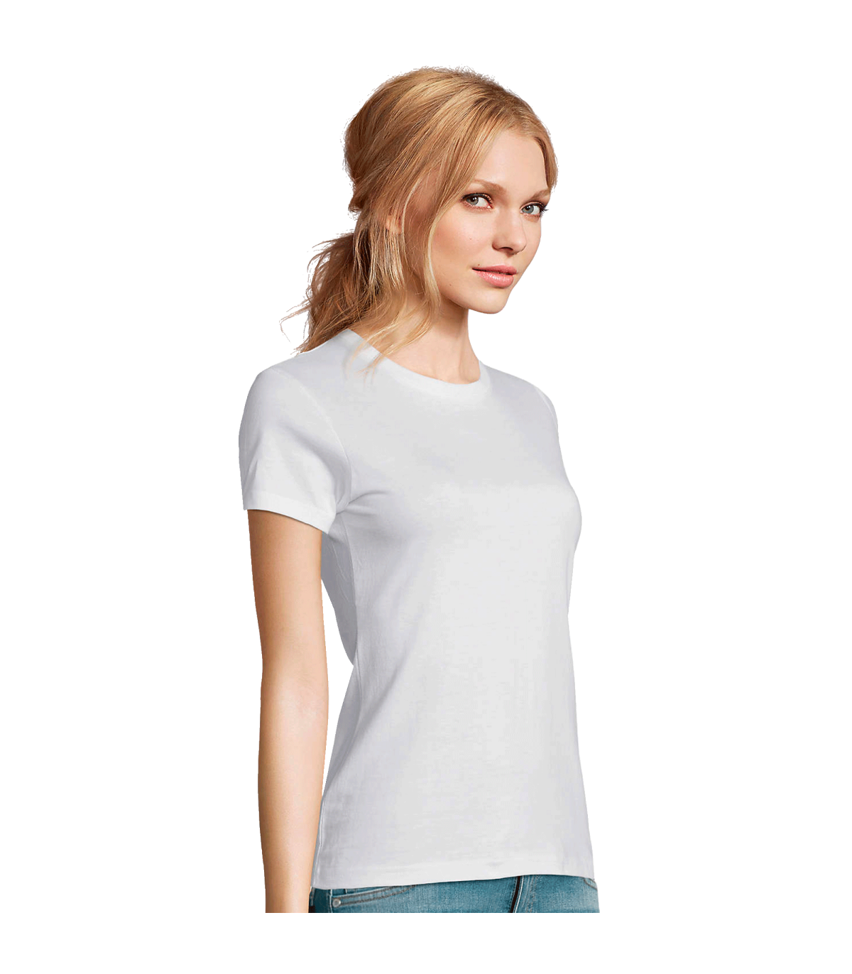 Camiseta de mujer blanca Sol's Imperial W urgente