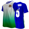 Camiseta multideporte sublimada Kioto personalizable en 3 zonas