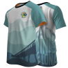 Camiseta reversible manga corta Beach Tennis Badalona