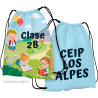 Mochila de cuerdas NERAS personalizada 100% fullprint