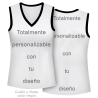 Camiseta baloncesto de mujer HAYA personalizada 100% fullprint