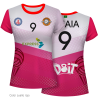 Camiseta voley de mujer TURQUIA personalizada 100% fullprint