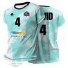 Camiseta voley FRANCIA personalizada 100% fullprint